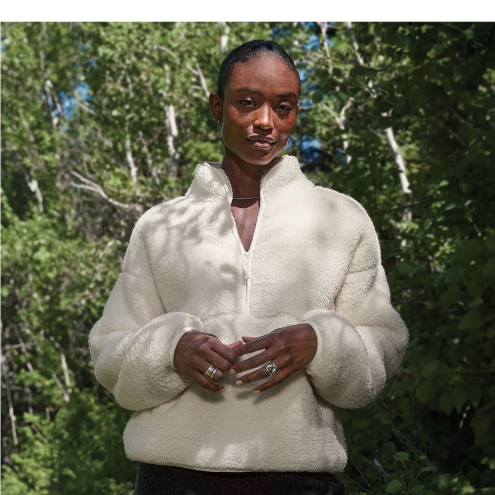 Sundance Heidi Sherpa Pullover, XL, NWOT